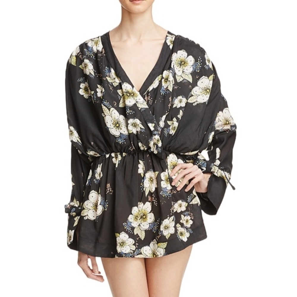 Free People Tuscan Dreams floral blouse SzM-XL
